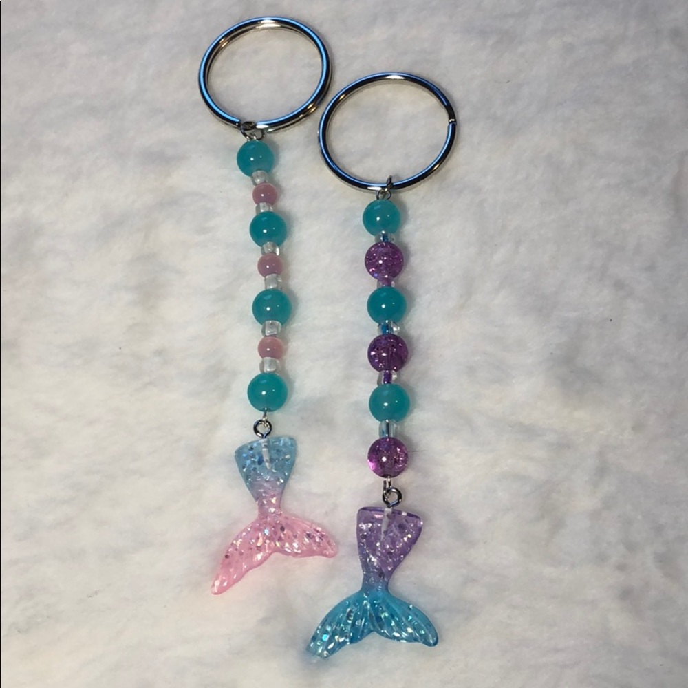 BFF Mermaid Tail Key Chains